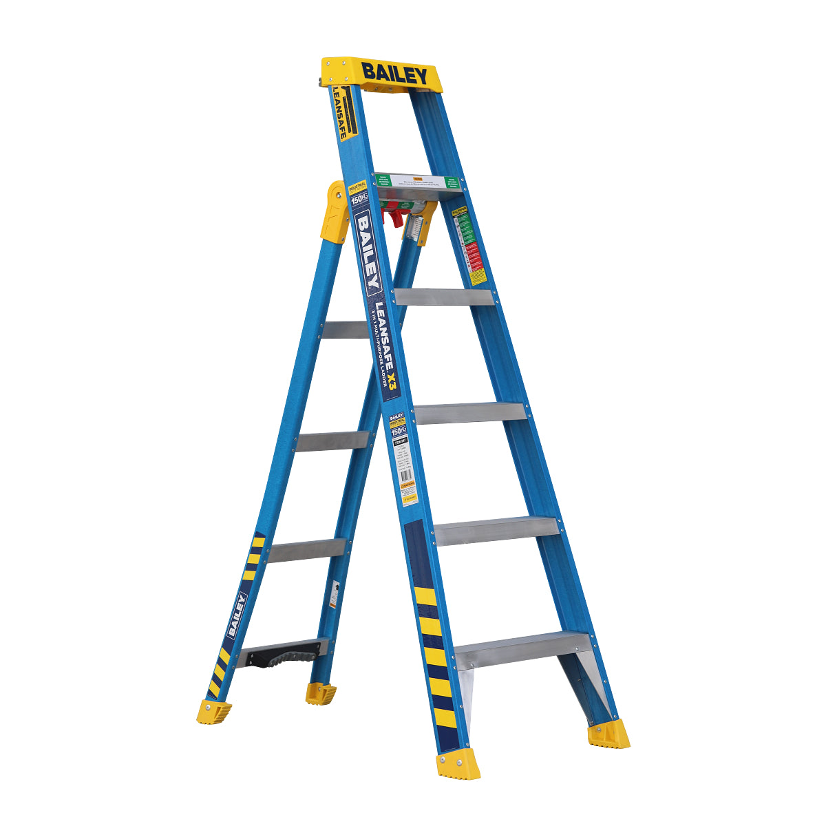 Bailey LeanSafe X3 Fibreglass 3-in-1 Ladder